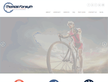 Tablet Screenshot of bicycleattorney.net